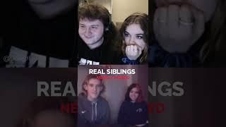 Real Siblings Nearly Kissed  #shorts