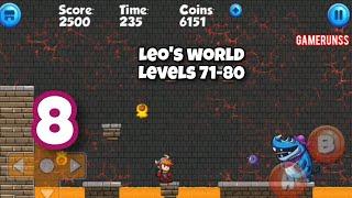 Leo's World: Super Adventure - Gameplay Walkthrough Android Part 8 - Levels 71-80