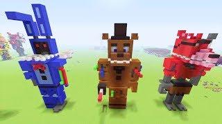 СТРОИМ АНИМАТРОНИКОВ FNAF БИТВА СТРОИТЕЛЕЙ МАЙНКРАФТ ► MINECRAFT