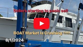 911: No One Expected This! Wow! Boat Market Price Crash is Huge  Panic Selling Has Begun!