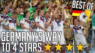 Germany's Way To 4 Stars  FIFA World Cup 2014 | BEST OF