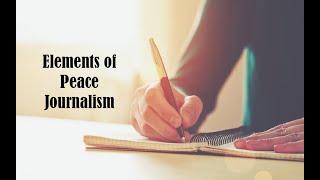 Elements of Peace Journalism