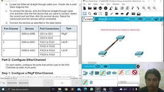 6 4 1 Packet Tracer   Implement Etherchannel