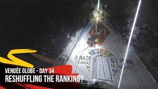 Reshuffling The Ranking? - Day 34 - Vendée Globe