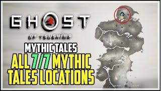 Ghost of Tsushima All Mythic Tales Locations (Map Showcase)