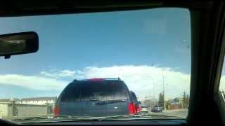 Driving Northwest Calgary