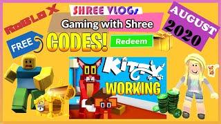 ROBLOX Free Codes  "Kitty" Game  [August 2020] -Redeem Latest Secret Codes : SHREE VLOGS 2020