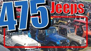 475+ JEEPS! | 4th Annual Amish Country Jeep Cruise | Wagler Motorsports Park | Memorial Day 2023