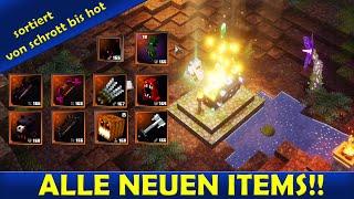 Minecraft Dungeons - Alle neuen Gegenstände des Halloween Events! Sortiert von schrott bis hot