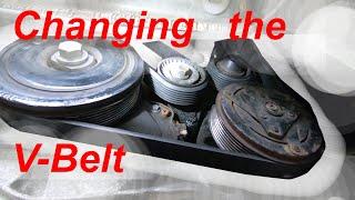 Renault Trafic, Opel Vivaro, Nissan Primastar - Changing the V-Belt