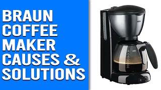 Braun Coffee Maker Error Code E01: Understanding its Origins, Implications, and Troubleshooting