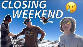 Ski Season Is Over   (Park City Closing Weekend)  *TBLAKE vlogs*