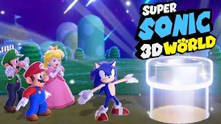 Super Sonic 3D World - Full Game Walkthrough