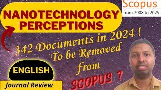 Christo Ananth - Nanotechnology Perceptions - Scopus Q4 - ISSN: 1660-6795 - Genuine Review - English