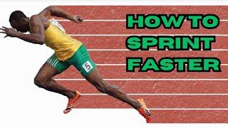 How to run a FASTER 100m | Increase sprint speed