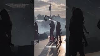 Shenseea performing “Work Me Out” with Wizkid at The CitySplashFest 