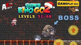 Super Bino Go 2 - Levels 51-60 + BOSS / Gameplay Walkthrough (Android Game)