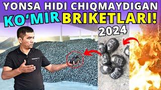 KO'MIRDAN HAM ARZON BRIKETLAR 2024 - YONGANDA HIDLANMAYDI!