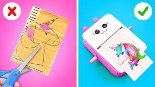 NEW AMAZING CARDBOARD IDEAS || Homemade DIY Crafts! Parenting Tips by 123 GO! SCHOOL