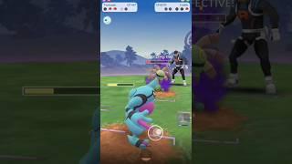 400cp shiny Toxicroak against Cliff becomes a game changer!#pokemon#pokemongo#pvp#shorts#pOkegIrLyt