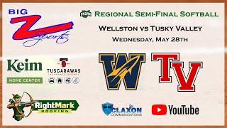 Wellston vs Tusky Valley - OHSAA Regional Semi-Final Softball from BIG Z Sports