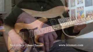 Kinman: P90-BUCKER Zero-Hum noiseless pickups