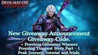 Devil May Cry Peak of Combat DMC POC | Dante Freezing Tempest Story & Events | Giveaway Announcement