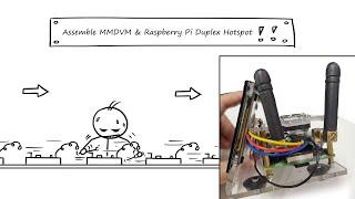 MMDVM Raspberry Pi Duplex DMR Hotspot--Fullly Assemble and Settings.