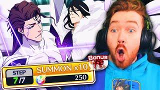 NEW RENEWED ANNIVERSARY AIZEN & BYAKUYA SUMMONS! Bleach: Brave Souls!