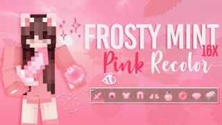 Frosty Mint 16x texture pack - Pink recolor release!