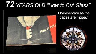 1952 Vintage Red Devil "How To Cut Glass" Booklet Review! 72 Years old!