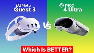 Meta Quest 3 vs Pico 4 Ultra: Which is BETTER?