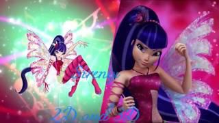 Winx Club Musa All The Transformations FULL! | Bloom Peters