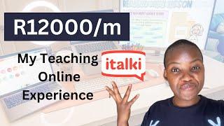 What they don’t tell you about iTalki |Teaching Online