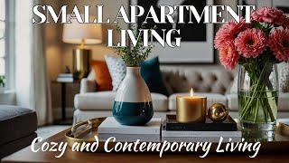 Small Apartment Living: Cozy and Contemporary Living Room Ideas for Modern Comfort