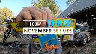 TOP 3 Crappie Fishing Setups for November