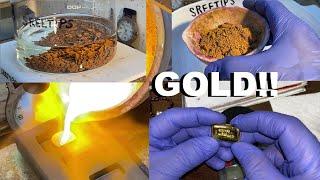 How to Refine GOLD at Home For Fun and Profit