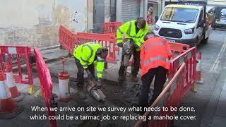Wessex water - Reinstatement Team