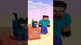 Help Herobrine Cat Jump Long #shorts #minecraft #newupload #helpherobrine