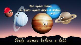Mars square Uranus & Jupiter square Saturn-Neptune  Act from values not from emotions! 15 June '25