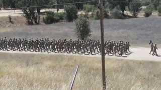 100th BN Bravo & Charlie Company Marching Cadence in Samoan