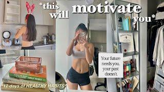 pov: you're unmotivated *let's get MOTIVATED* / 12 days of healthy habits [vlogmas day 3]