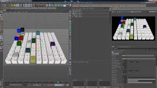 65. Видеоурок по Cinema 4D: Смешивание материалов в Redshift через Mograph Weight