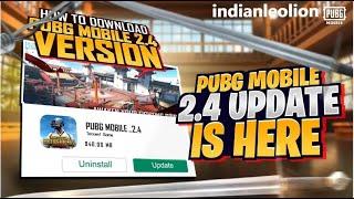 OFFICIALLY PUBG MOBILE 2.4 UPDATED  | INSTALL | GAME  TEST EMULATOR BLUESTACK5 | INDIANLEOLION