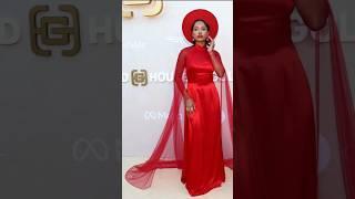 Karrueche Slays In Traditional Look @ Gold House Gold Gala 2024 #karrueche #fashionpolice #goldgala