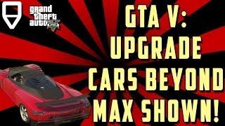 GTA Online : Upgrade your Car Beyond the Full Bar shown! Includes Iron-clad proof!