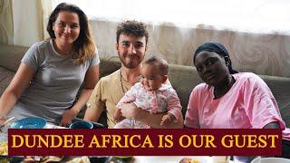 How We Met Guests from Africa? Husband from Russia and African Wife Marat Davlyaev / Dundee Afrika