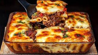 Pasta& ground beef Secret recipe from a German magazine. Delicious and simple