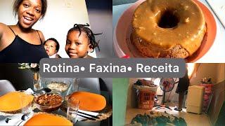 VLOG DE ROTINA• FAXINEI A CASA, LIMPEI O QUARTO MAIS BAGUNÇADO DE CASA, BOLO DE DOCE DE LEITE e mais