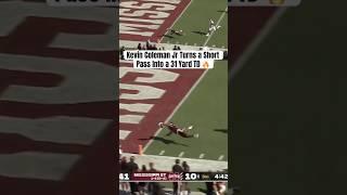 Kevin Coleman Jr. Turns a Screen into 31-Yard TD!  Mississippi State Football
